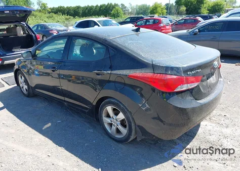 2013 Hyundai Elantra Gls/Limited из США, поврежденный, VIN 5NPDH4AE6DH424870